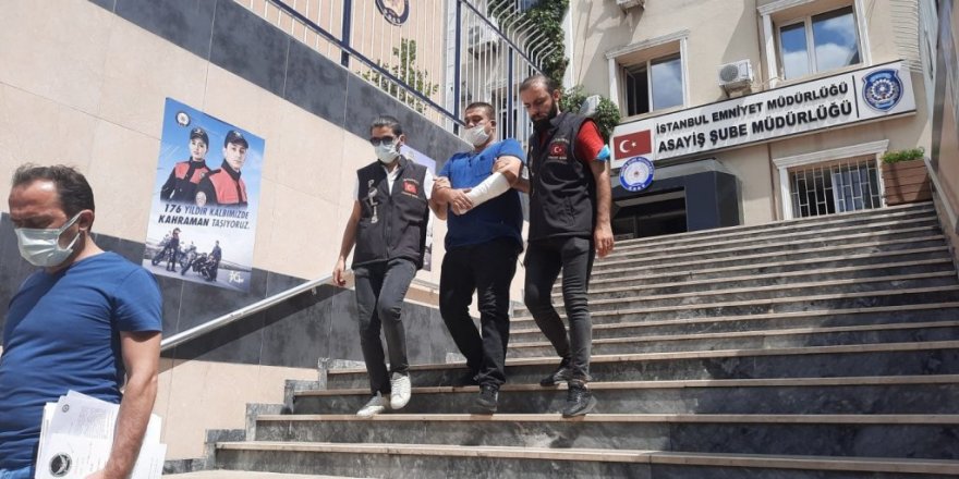 Bağcılar’da arkadaş dehşeti kamerada