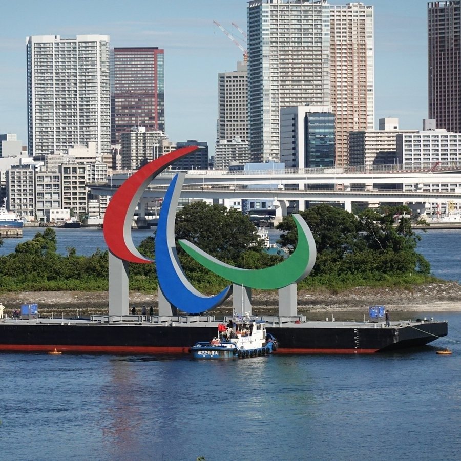 Dev Paralimpik Sembolü Tokyo’da Görücüye Çıktı