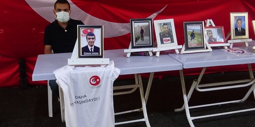 Evlat nöbetindeki anneden HDP’ye tepki