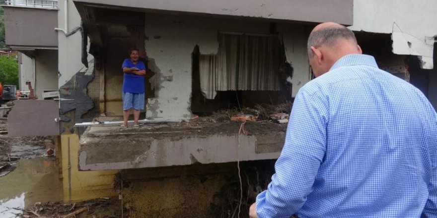 Kastamonu'da sel felaketinden etkilenen kadın: Böyle hizmet görmedim