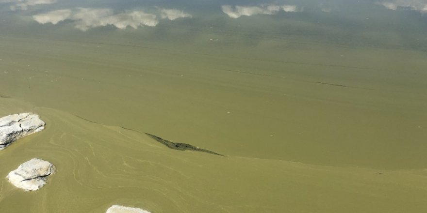 Burdur Gölü’nde alg patlaması