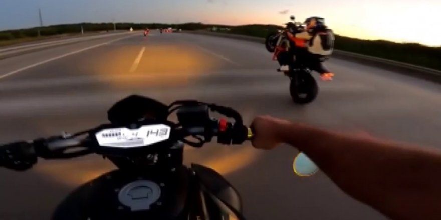 Şile Yolunda 6 Motosikletlinin Trafik Teröristliği
