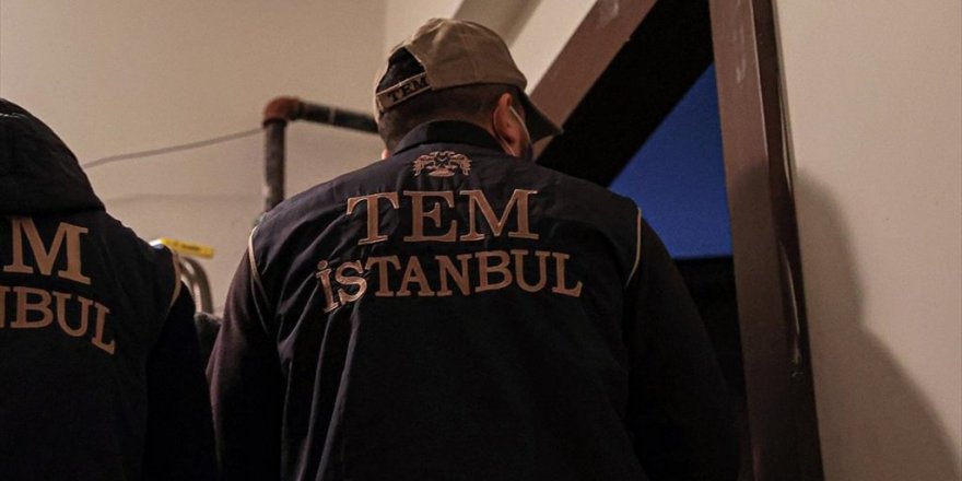 Turuncu Kategoride Aranan Terörist İstanbul'da Saklandığı İkamette Yakalandı