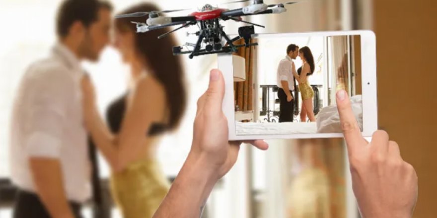 İhaneti Drone ile Öğrenen Sosyetik Kadın Şok Oldu!