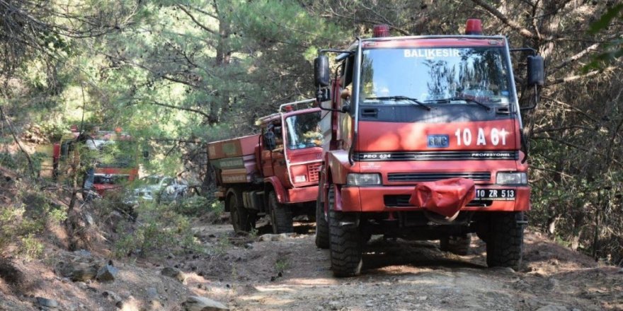 Kazdağları’ndaki yangın kontrol altına alındı