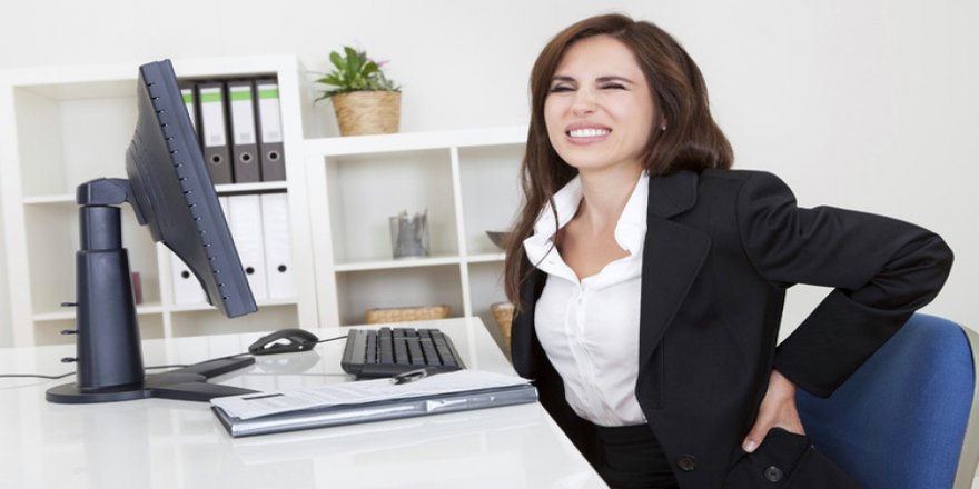 Ağır ve masa başı işler fıtık ediyor