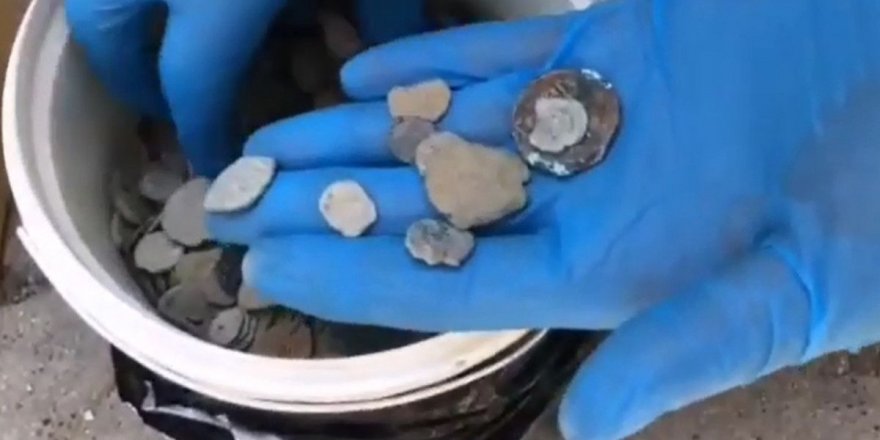 Ankara'da 2 bin 30 sikke ele geçirildi