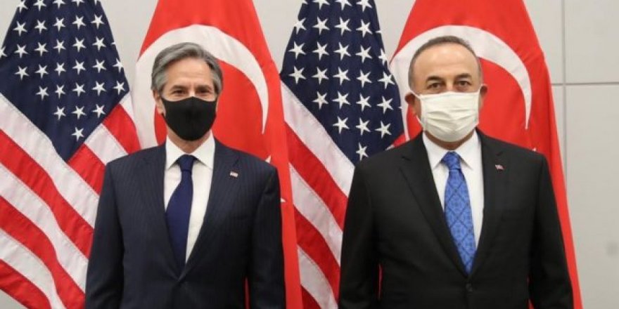 Mevlüt Çavuşoğlu, ABD'li mevkidaşı Blinken'la görüştü