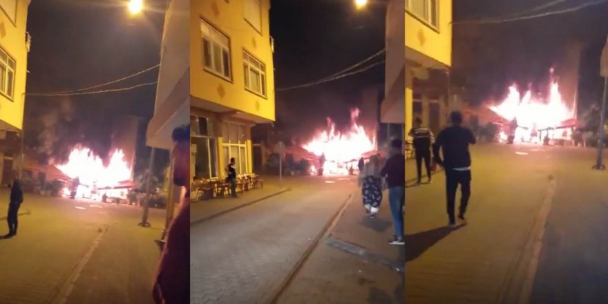 Bartın’da Markette Tüp Patladı