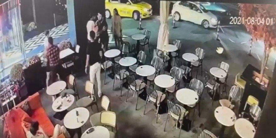 Begüm Polat’a saldırı anı kamerada