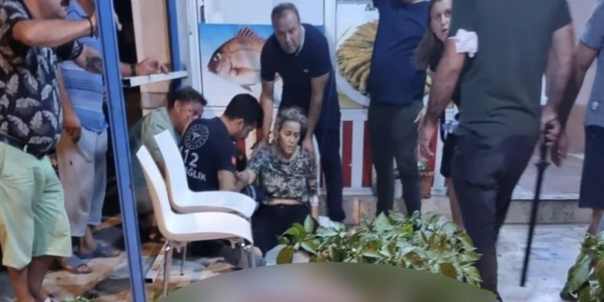 Hatay' da Restorantta Silahlar Sıkıld