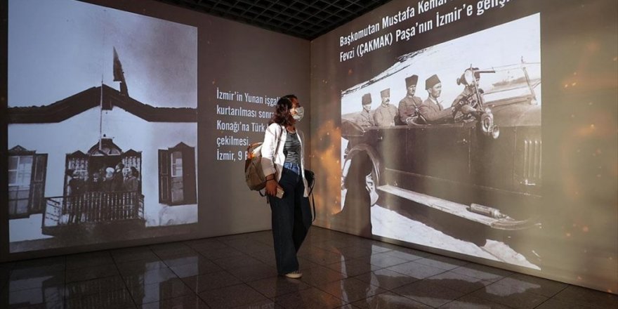 30 Ağustos Zafer Bayramı Dijital Gösterimle Anlatıldı