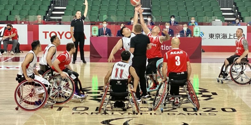 Tekerlekli Sandalye Basketbol Milli Takımı’ndan Tokyo’da galibiyetle başlangıç