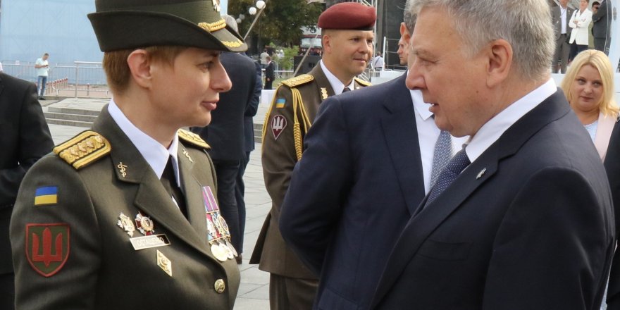 Ukrayna’da ilk kez bir kadın tuğgeneral rütbesine yükseltildi