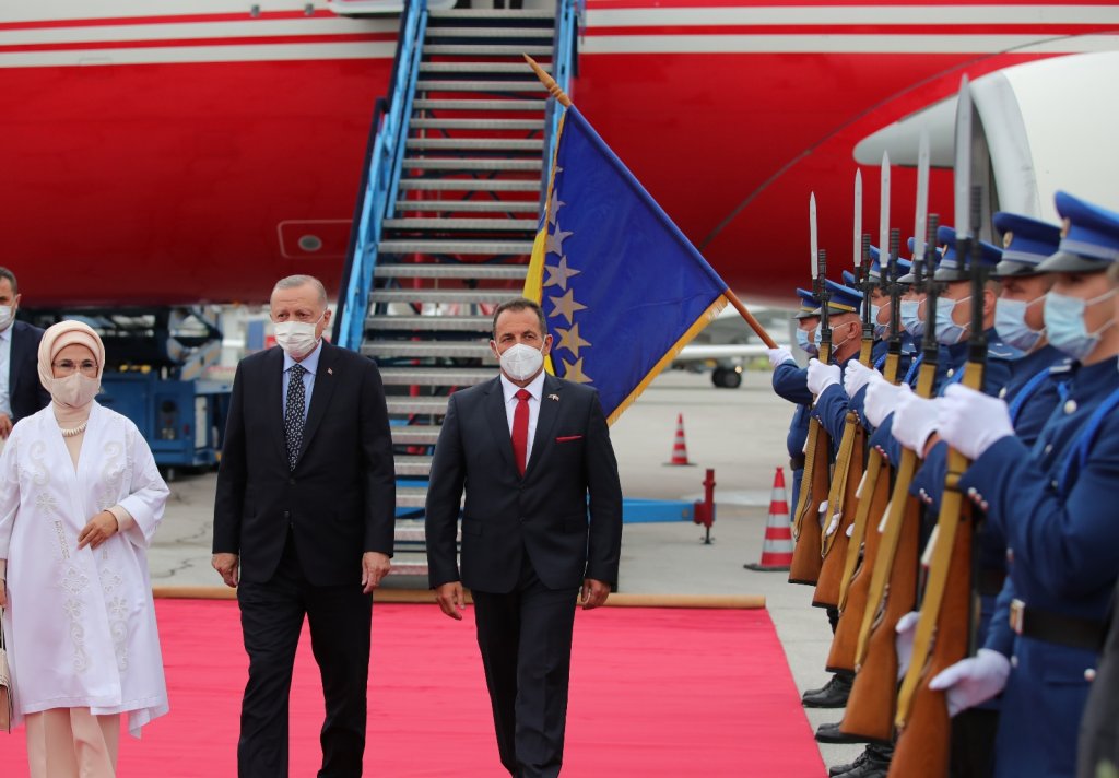 Cumhurbaşkanı Erdoğan Bosna Hersek’te