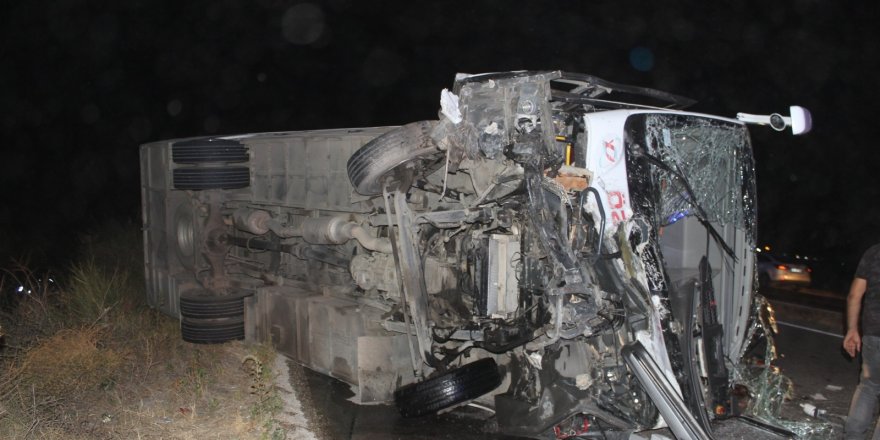 Manisa’da feci kaza: 4 ölü, 5 yaralı