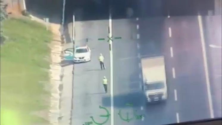 İstanbul’da Helikopter Destekli Trafik Uygulaması