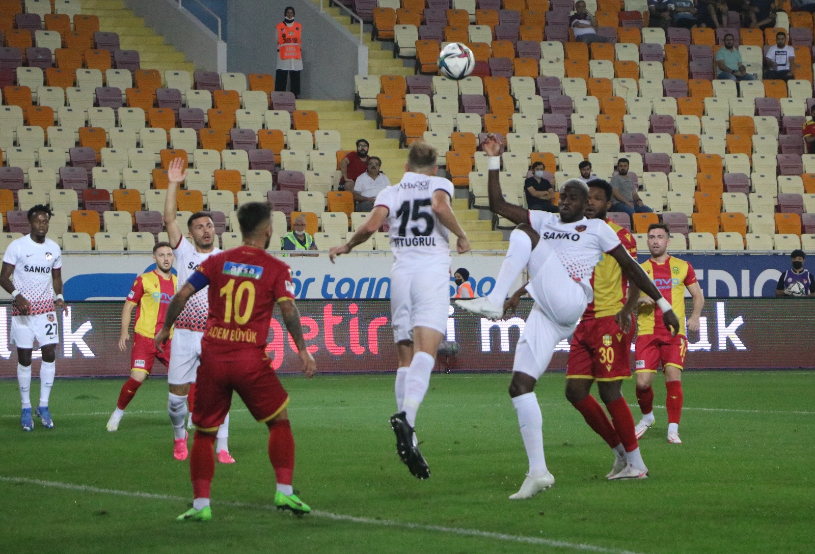 Süper Lig: Yeni Malatya: 1- Gaziantep FK: 0 (İlk yarı)