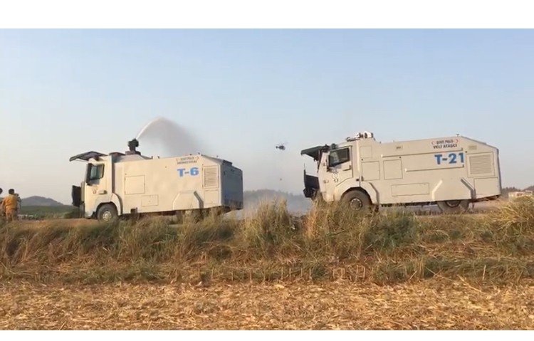 Toma Orman Yangınına Müdahale Etti