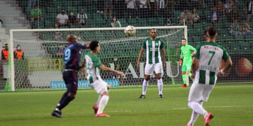 Süper Lig: GZT Giresunspor: 0 - Trabzonspor: 1 (Maç devam ediyor)