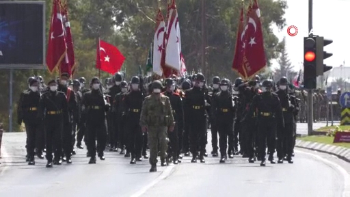 KKTC’de 30 Ağustos Zaferi Bayramı Törenlerle Kutlandı