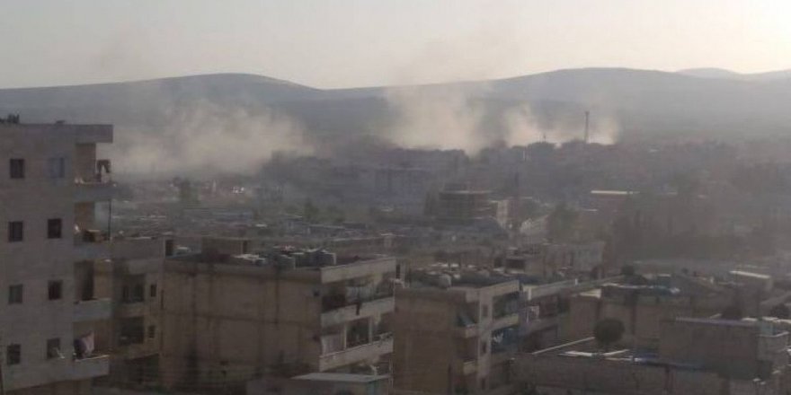 Terör örgütü PKK'dan Afrin'e saldırı