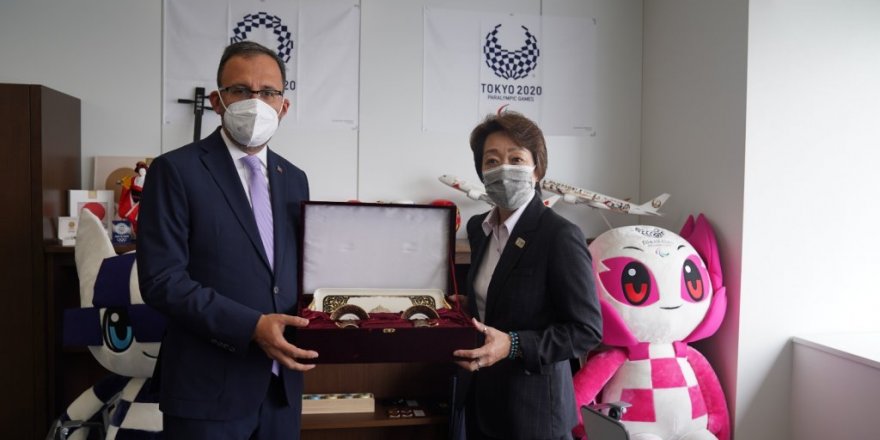 Bakan Kasapoğlu, Seiko Hashimoto ile görüştü