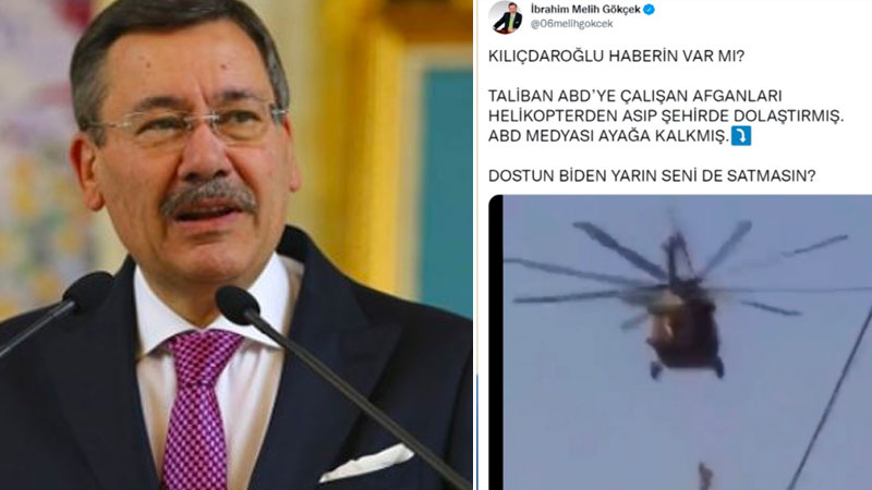 Melih Gökçek’ten Kılıçdaroğlu’na ''Dostun Biden seni de satmasın!''