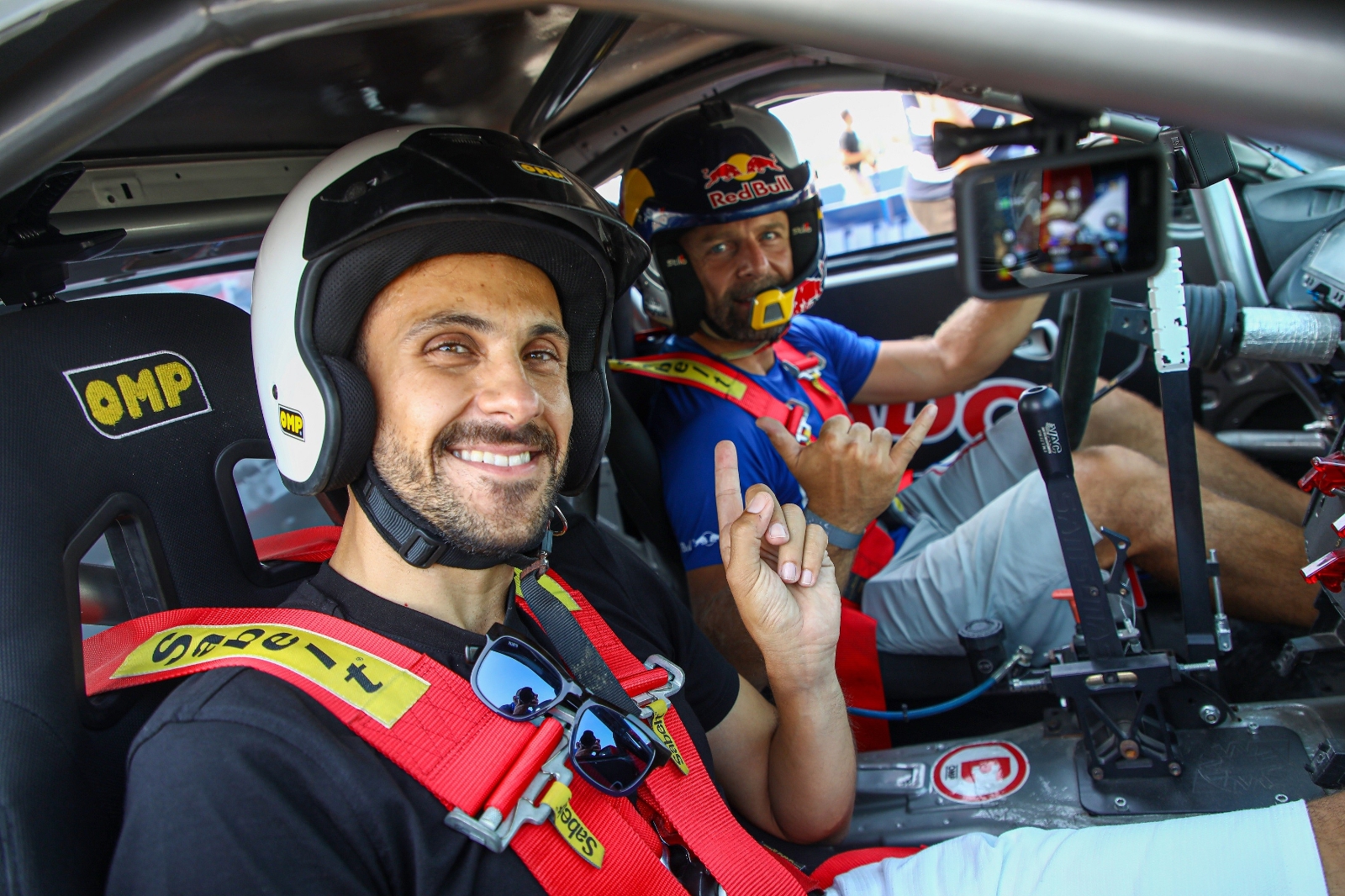 Ünlü Oyuncu Ümit Erdim Red Bull Sporcusu Abdo Feghali İle Drift Yaptı