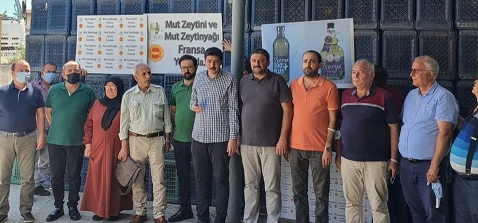 22 Bin Litre Mut Zeytinyağı Fransa’ya İhraç Edildi