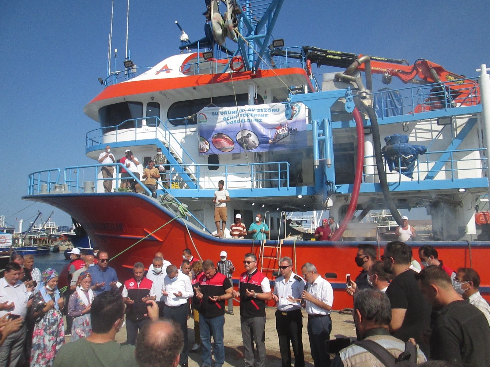 Balık Av Sezonu Dualarla Açıldı