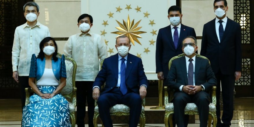 Cumhurbaşkanı Erdoğan, Filipinler Büyükelçisini kabul etti