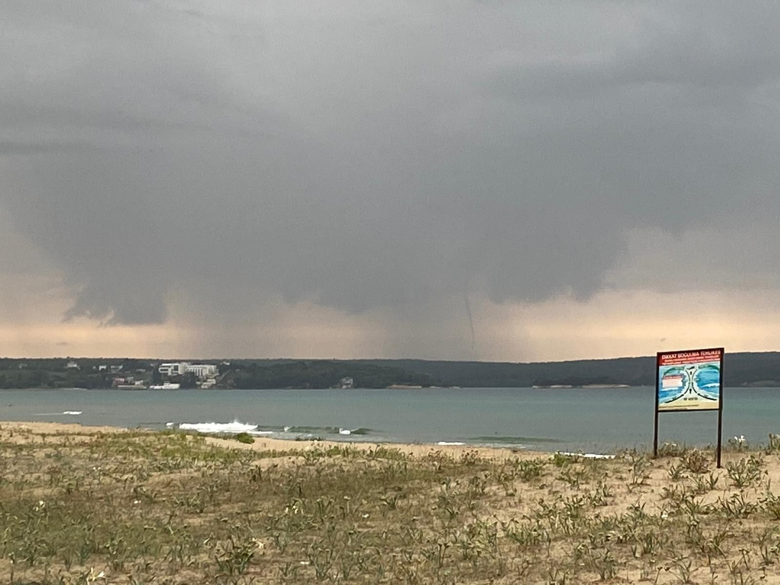 Sinop’ta hortum paniği