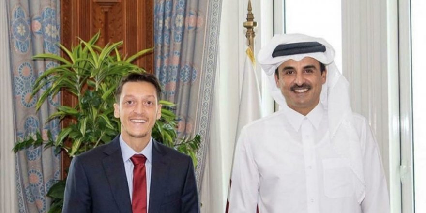 Katar Emiri, Mesut Özil' i Ağırladı