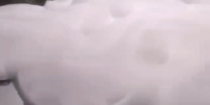 Hatay' da Süs Havuzundan İlginç Görüntüler