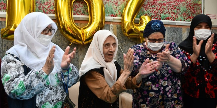 104. Yaşını Kutladılar