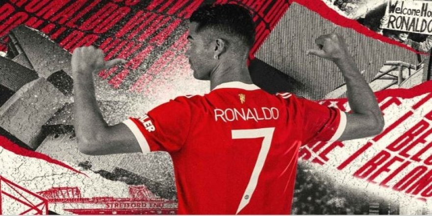 Ronaldo'nu işte yeni forması yeni numarası
