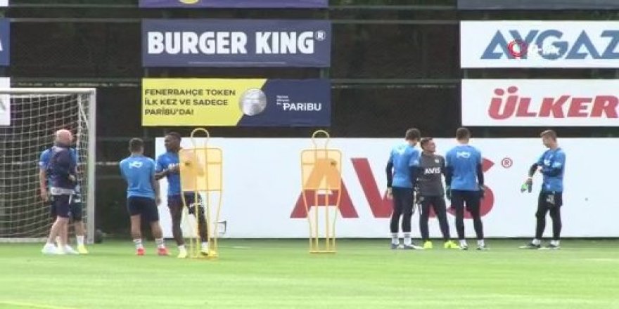 Fenerbahçe’nin yeni transferleri antrenmanda
