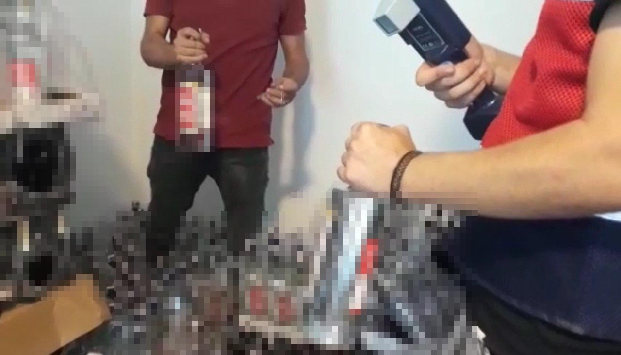 Antalya’da 24 otel denetlendi, 12 otelde 5 bin litre kaçak içki ele geçirildi