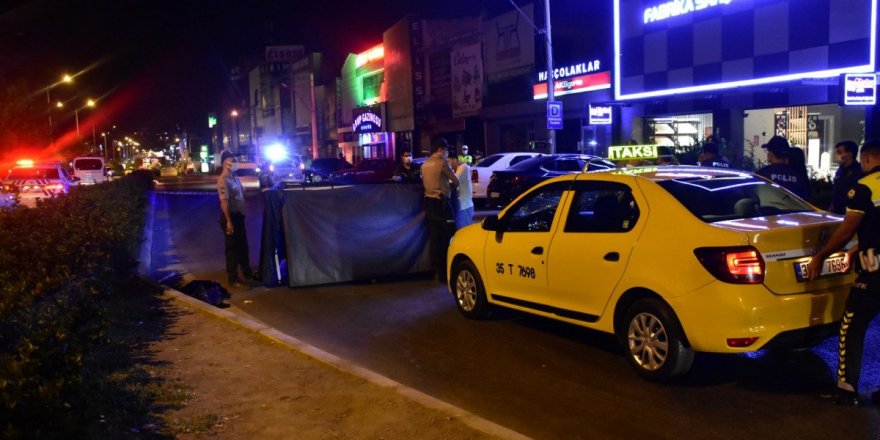 İzmir' de taksici çarptığı yayadan kötü haber
