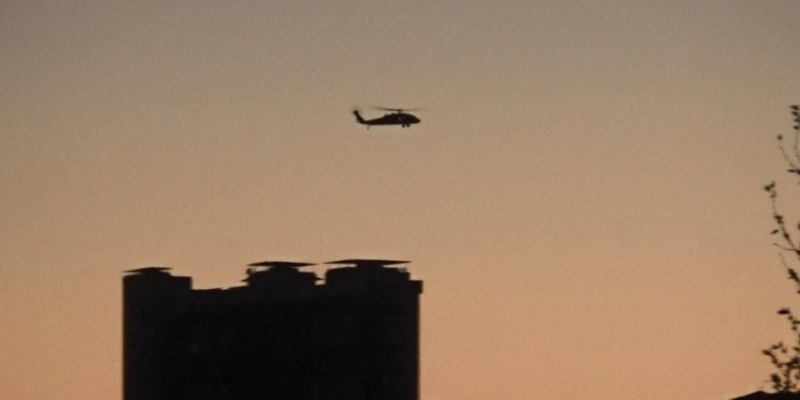 Terör bitti, helikopterler insan sağlığı için havalandı