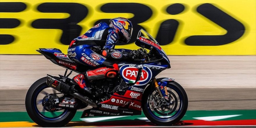 Milli Motosikletçi Toprak Razgatlıoğlu Fransa'da Birinci Oldu