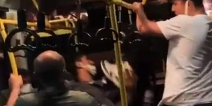 Yolcu Otobüsünde Kavga Dehşeti