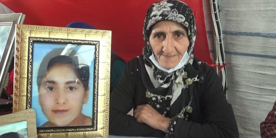 Evlat nöbetindeki acılı anne, HDP ve PKK’dan kızını istedi