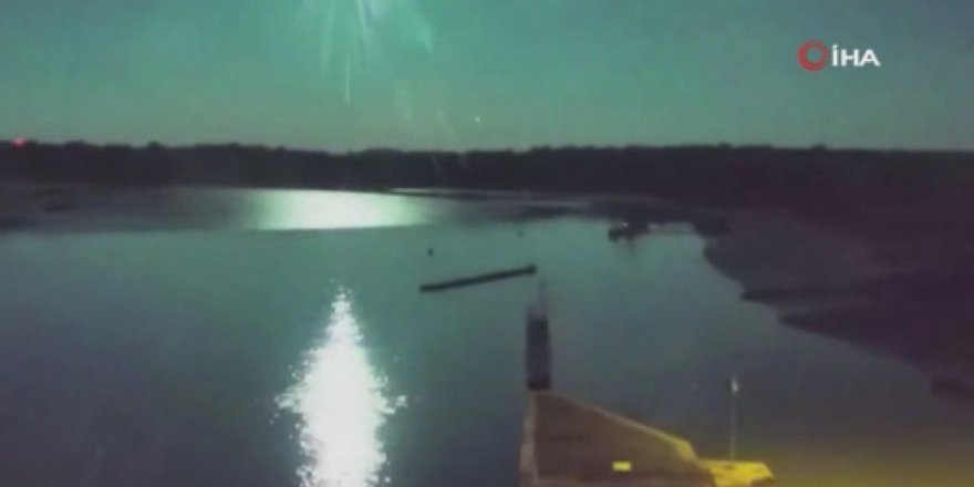 Fransa ve İngiltere’de gök taşı olduğu tahmin edilen bir ışık görüldü