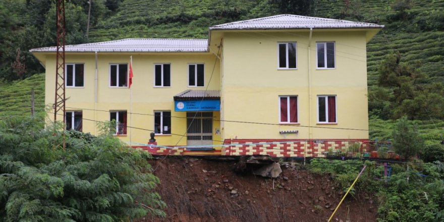 Rize’deki o okulda eğitim 1,5 ay gecikmeli başlayacak