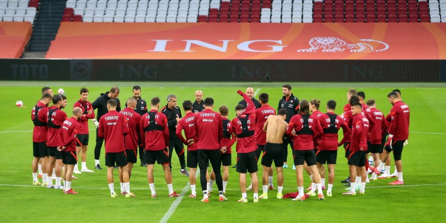 A Milli Futbol Takımı Hollanda maçına hazır