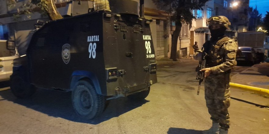 İstanbul' da eş zamanlı uyuşturucu operasyonu