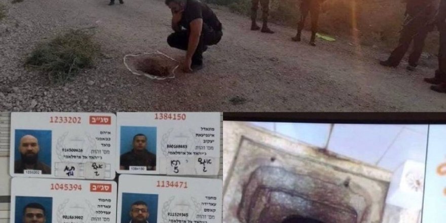 İsrail' de firar eden Filistinliler için tatlı dağıtıldı