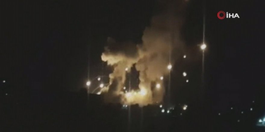 İsrail Savaş Uçakları, Hamas’a Ait İki Mevziyi Vurdu